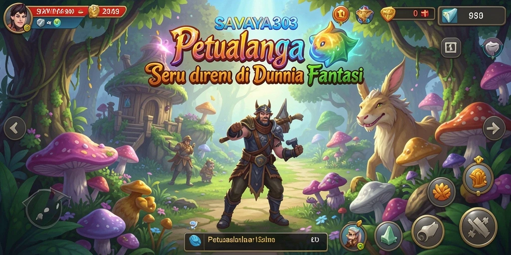 Tampilan antarmuka SAVAYA303 yang memukau dan intuitif.