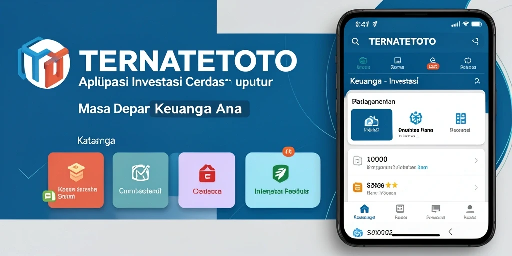 Antarmuka aplikasi TERNATETOTO yang memudahkan pengguna dalam berinvestasi.