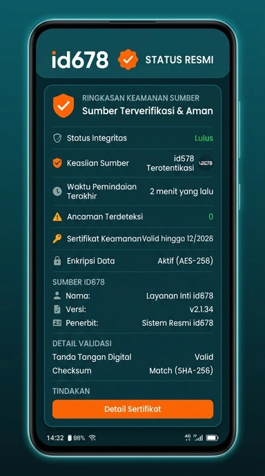 Halaman Resmi APK id678 untuk Pengguna Android